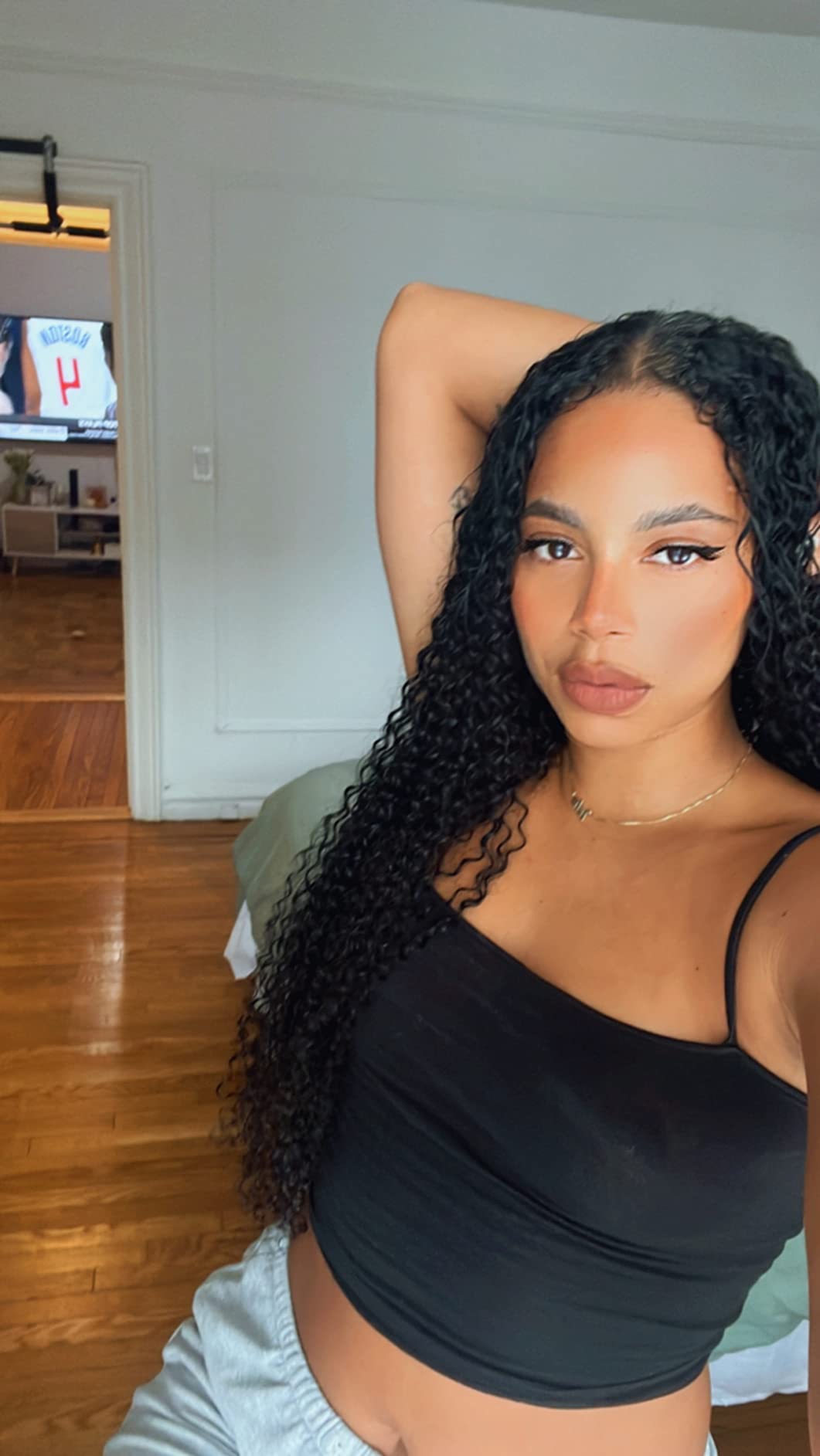 Clip-ins Virgin Hair Curly (140g) / Clip-ins Virgin Hair Kinky Curly (140g) - [Nayah Flex]
