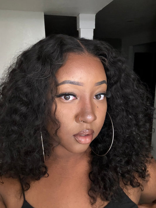 Perruque [Nayah & Glow] Virgin Hair Curly / Wig [Nayah & Glow] Virgin Hair Water Wave
