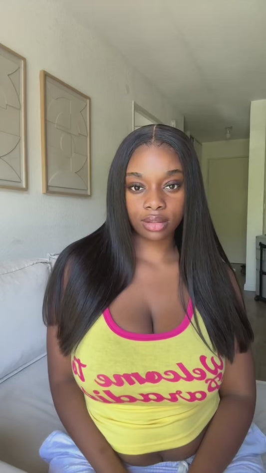 Perruque [Nayah & Glow] Virgin Hair Lisse / Wig [Nayah & Glow] Virgin Hair Straight